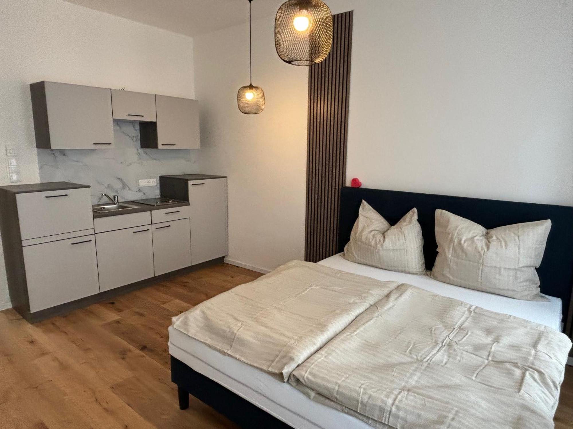 Smartes Apartment, Design, Queensize-bett Apartament