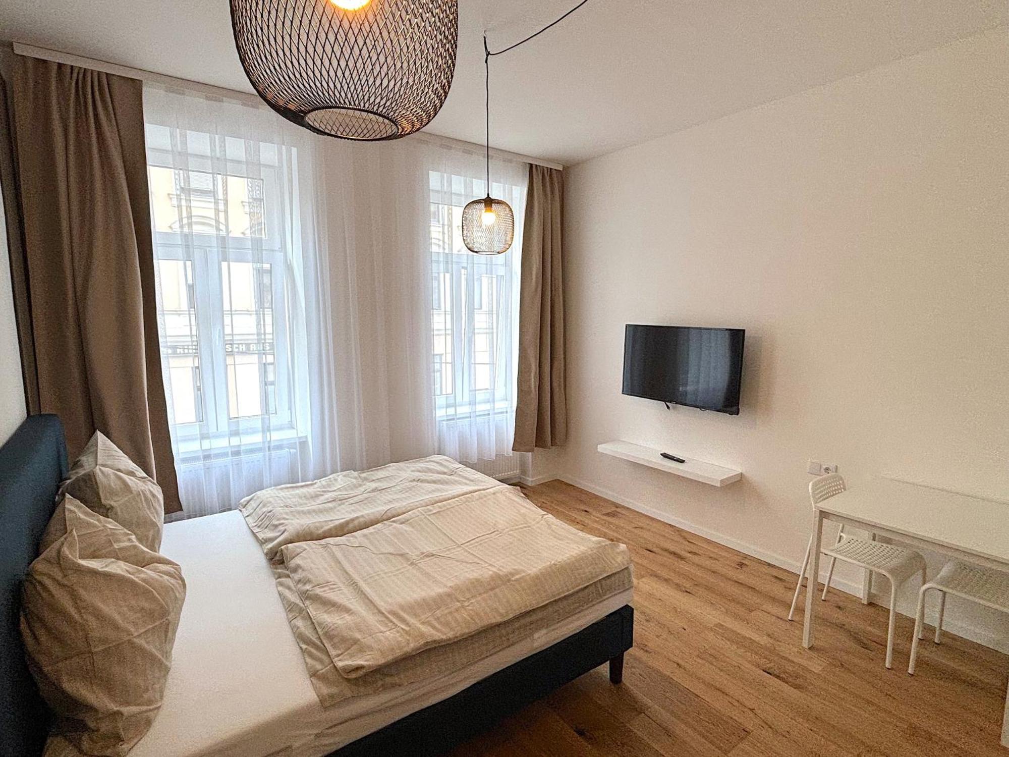 Appartement Smartes Apartment, Design, Queensize-bett